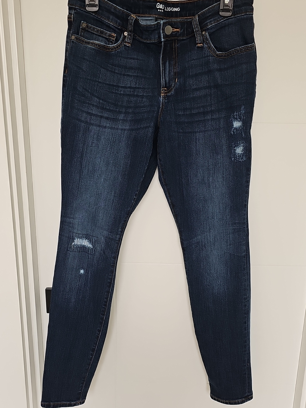 Gap Legging Blue Denim Jeans Women Sz 8 (29R)